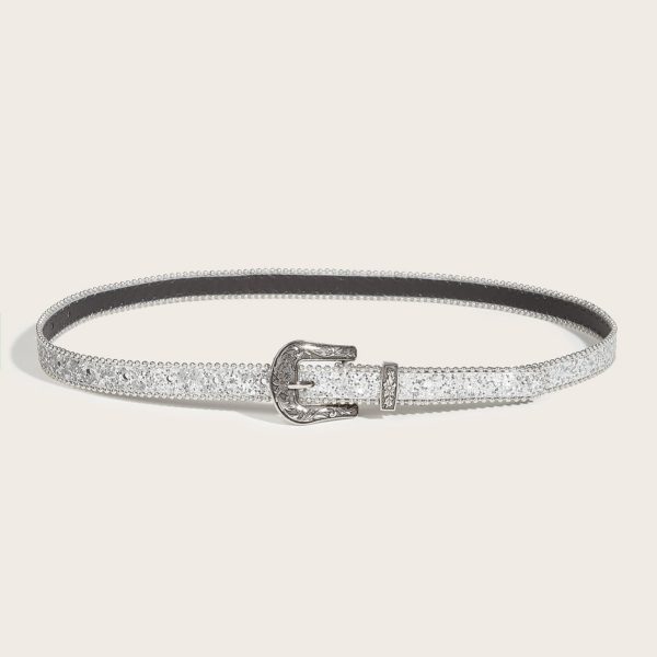 Carved Buckle Belt Female Ins Style Decoration - Image 2