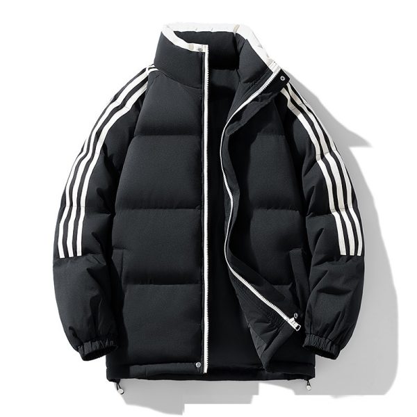 Down Cotton-padded Coat Winter Warm Thickened Puffer Jacket - Image 7