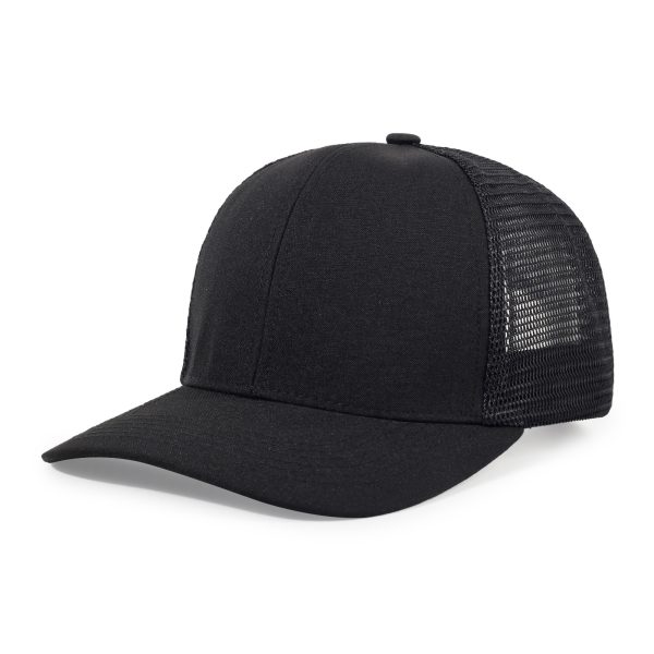 Micro Curved Hat Brim Outdoor Half Mesh Breathable Baseball Cap - Image 2