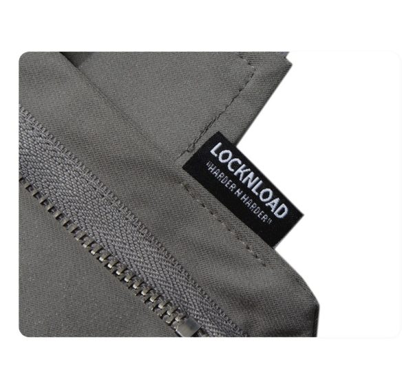 WLS Function Metal Zipper Buckle Vest - Image 6