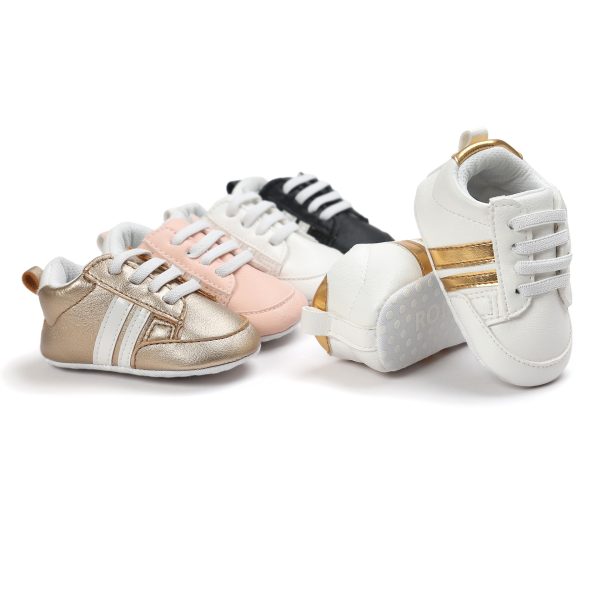 Baby Boy Girl Moccasins Shoes Infant PU Leather Non-slip Soft Newborn Sneakers - Image 4