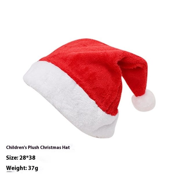 Christmas Decoration Supplies Dress Up Plush Bonnet - Image 4
