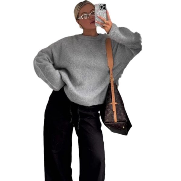 Inner Wear Base Loose And Lazy Style Knitwear - Image 2