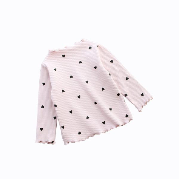 Love long-sleeved T-shirt children's bottoming shirt - Image 5