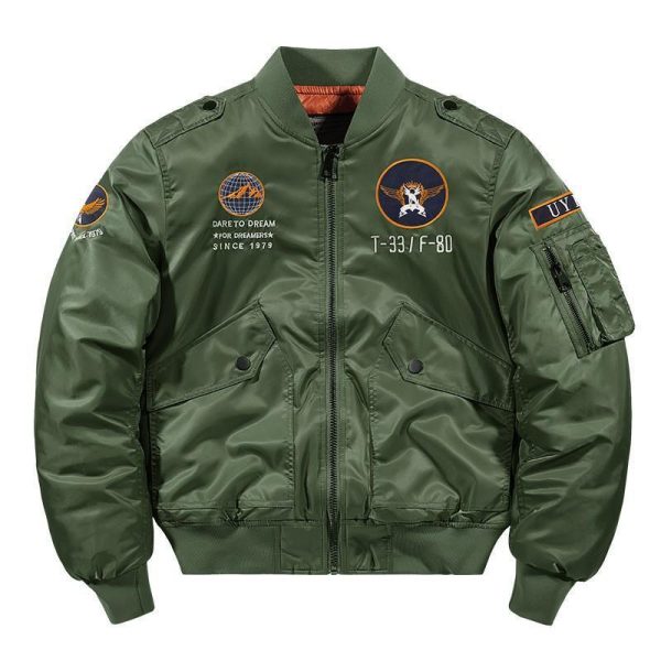 Youth Jacket Plus Size Stand-up Collar Thick Warranty - Image 10