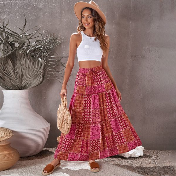 Loose Casual High Waist Dress For Women - Image 2
