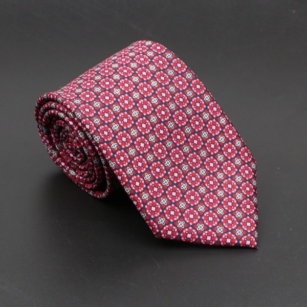 Super Soft Bohemian Silk Ties Men's Fashion 75mm Necktie - Image 4