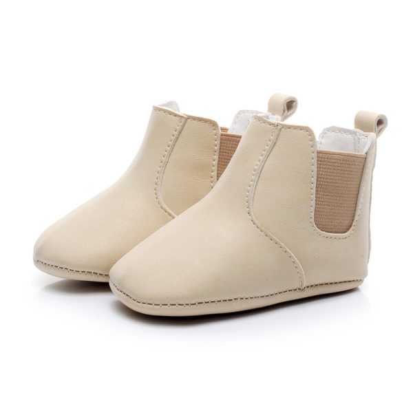 Baby Shoes Baby Xie Shoes Toddler Shoes Elastic PU Soft Shoes Children's Shoes - Image 5