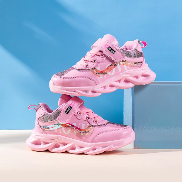 Korean Style Trendy Shoes Girls  Girls Shoes Children's Sports Shoes - Image 4