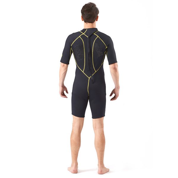 Back Zipper High-quality Fabric Surfing Suit - Image 4