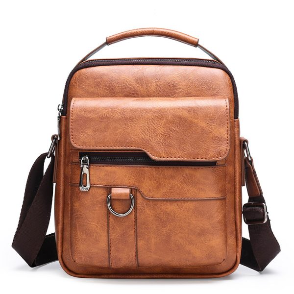 Casual Crossbody Men's Document Small Backpack - Image 2