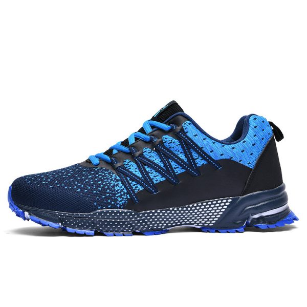 Casual Breathable Fly Woven Mesh Sneakers - Image 4