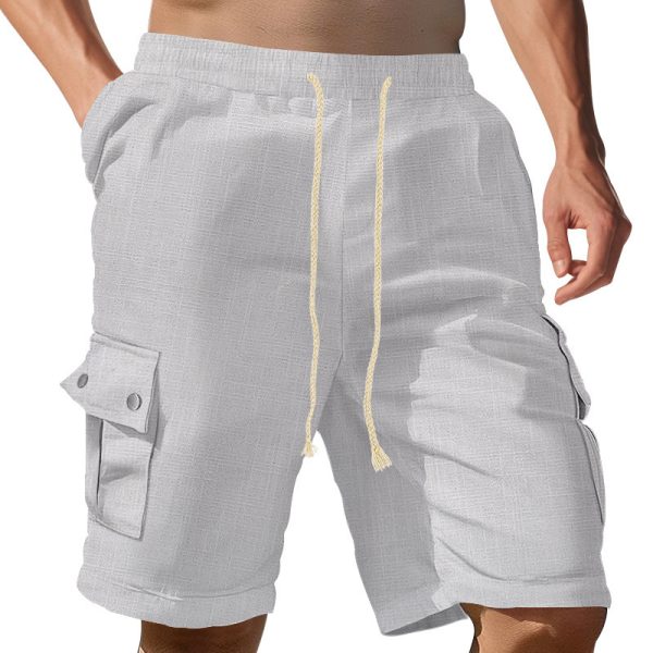 Beach Casual Straight-leg Basketball Shorts Men - Image 2