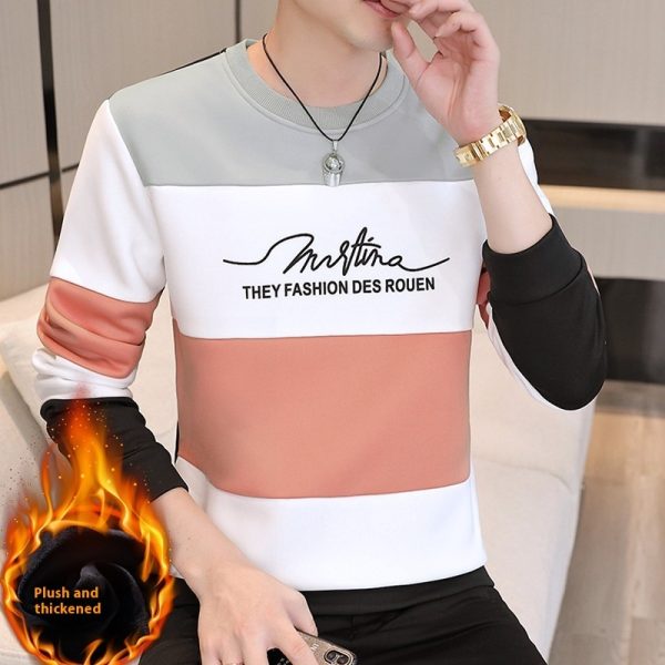 Men's Clothing Fleece-lined Thick Warm Clothes Winter - Image 3