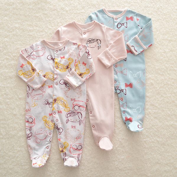 Baby crawling suit baby onesies - Image 4