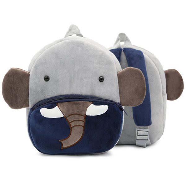 Cute Plush Backpacks Kindergarten Cartoon School Bags Children Animal Toys Bag - Image 7