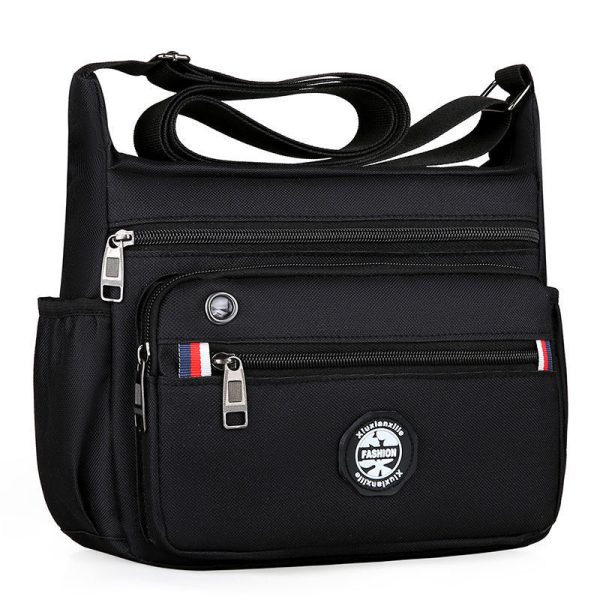 Large Capacity Men's Shoulder Multi-pocket Messenger Bag - Image 4