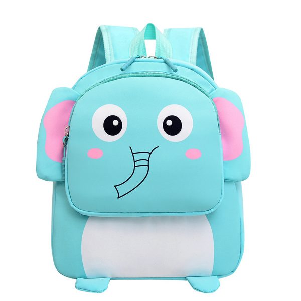 Kindergarten Fashion Burden Alleviation Backpack Cute Animal Image Macaron Color - Image 5