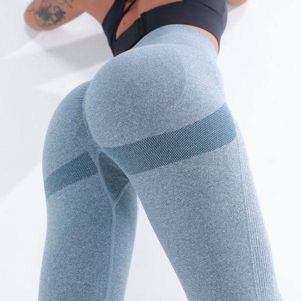 High Waist Tight Sports Yoga Trousers - Image 8
