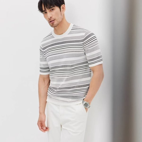 New Thin Short-sleeved T-shirt Men's New - Image 4