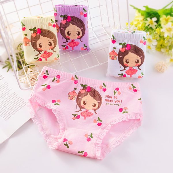 Boys' Cotton Cute Print All-match Panties - Image 5