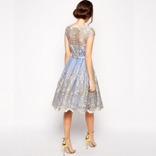 Retro mesh dress - Image 8