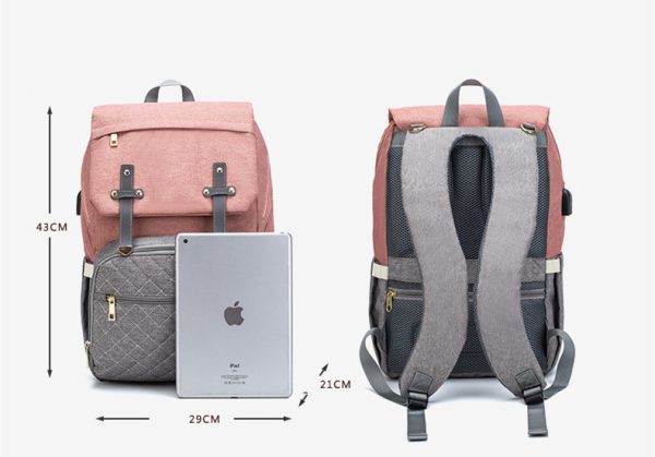 LEQUEEN Multifunctional Large Capacity Mummy Bag - Image 3