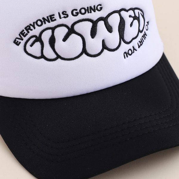 Cartoon Anime Embroidery Sun Baseball Cap - Image 3