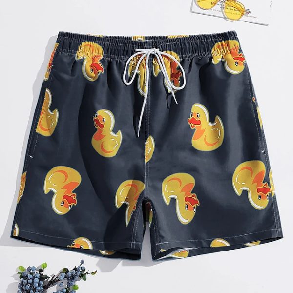 European And American 3D Digital Printing Men's Casual Shorts - Image 4