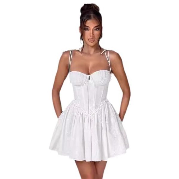 Y2g European And American Ins Summer Sexy Slim Fit Dress Hot Girl Backless - Image 5