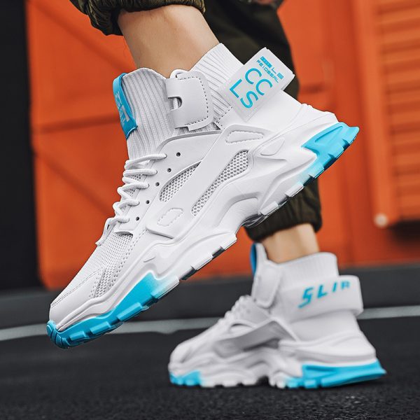 Fashion Casual Shoes Mesh Sneakers Casual Daddy Shoes - Image 4