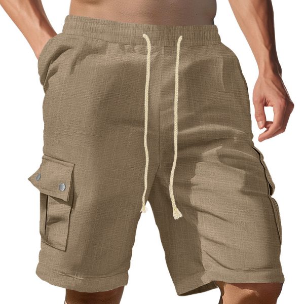 Beach Casual Straight-leg Basketball Shorts Men - Image 3