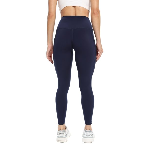 Women's Slim-fit Pocket High Waist Workout Sports Yoga Pants - Image 5