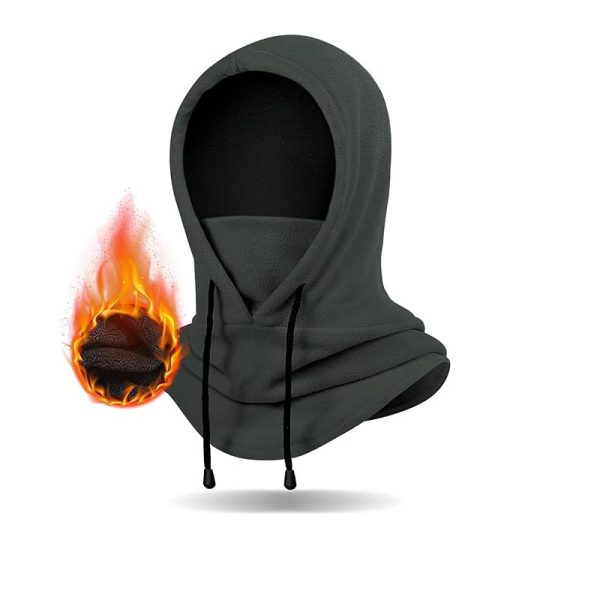 Outdoor Fleece Hat Mountain Bike Riding Windtight Hoods Motorcycle Mask - Image 7