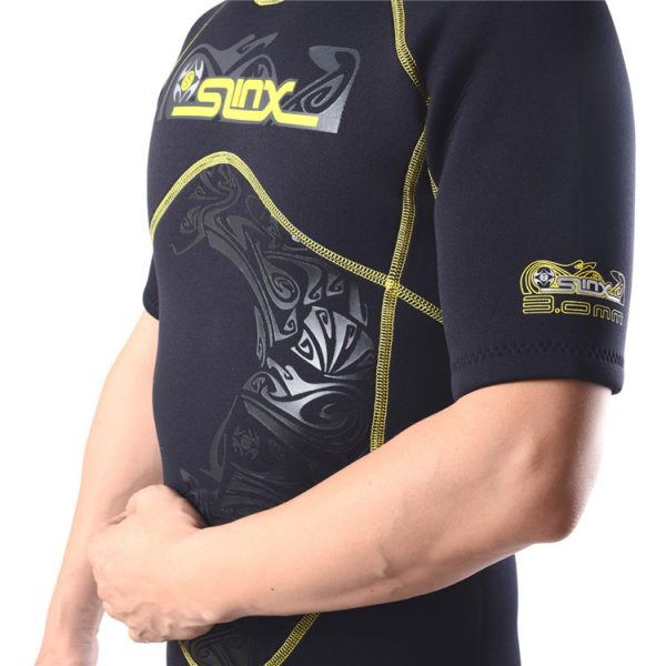 Back Zipper High-quality Fabric Surfing Suit - Image 3