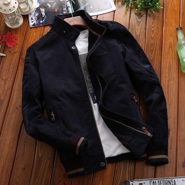 Men's Casual Plus Size Jacket - Image 3
