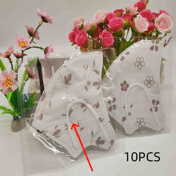 Creative Minimalist Printed Breathing Color Changing Mask - Image 8