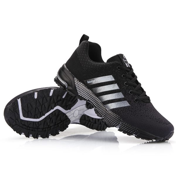 Casual Breathable Fly Woven Mesh Sneakers - Image 5