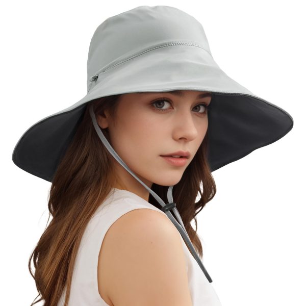 Wide Brim Sun Hats For Women Men, Double Sided Wearing Fishing Hats Cooling Bucket Hat For Beach Hiking Outdoor - Image 8