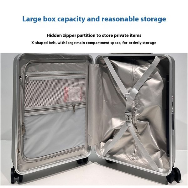 Luggage Aluminum Frame Pc Can Carry Children's Trolley Case - Image 3