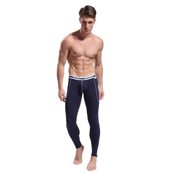 Men's Thin Viscose Soft Fabric Slim-fit Stretch Long Johns - Image 7