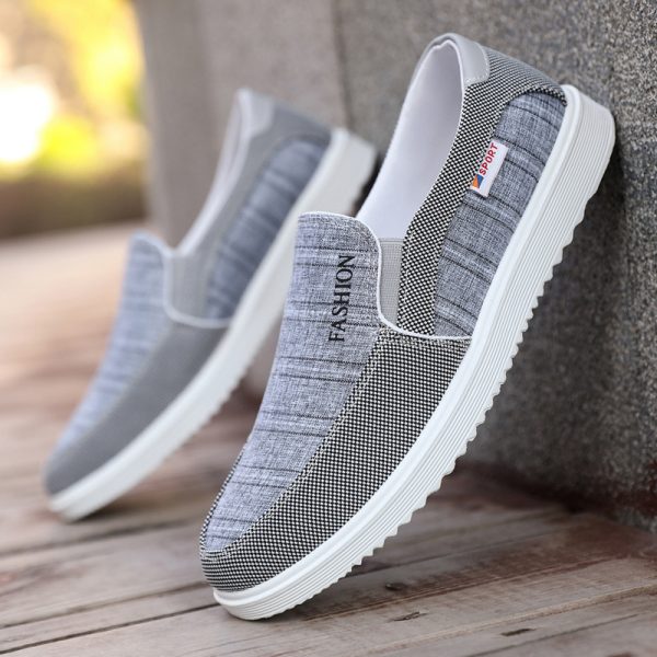 Men's Casual Shoes Board Shoes Breathable Canvas Shoes - Image 8