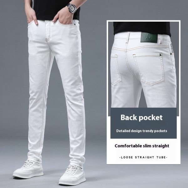 Xintang SpringSummer New Nostalgic Washed Jeans For Men - Image 4