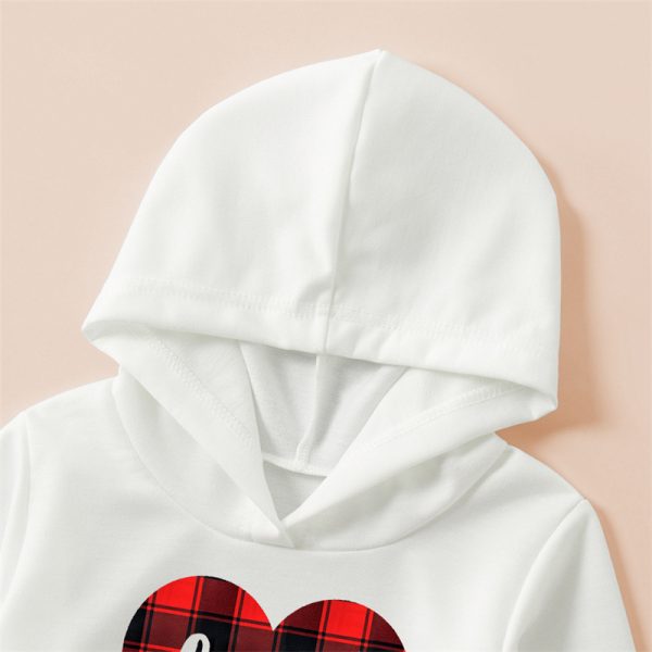 White Parent-Child Sweater Dress Mother And Daughter Multiple - Image 3