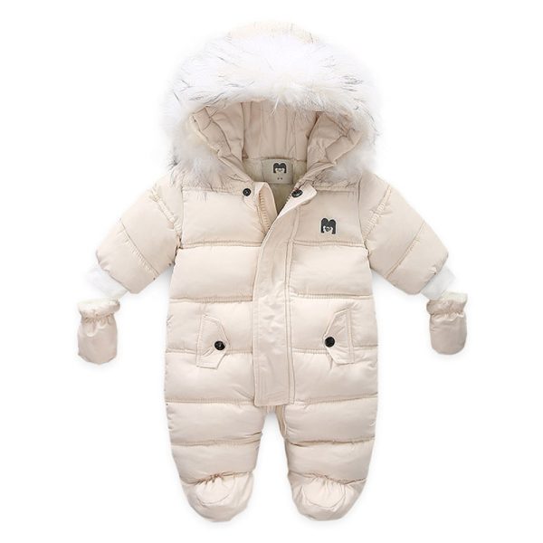 Baby Kids Jumpsuit Jacket with Gloves - Image 4