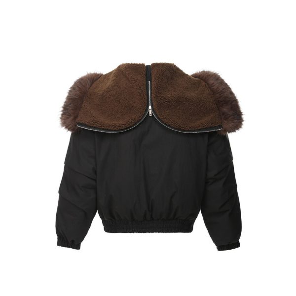 Loose Street Fashion Design Hat Cotton-padded Coat - Image 2