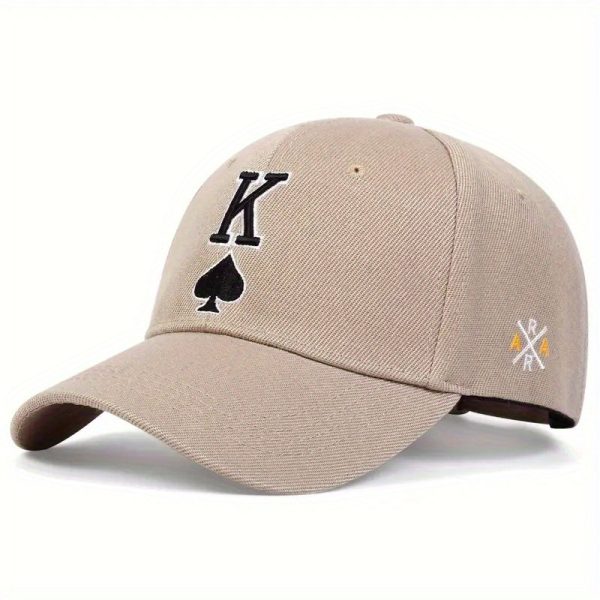 Embroidered Spade K Sun Hat - Image 9