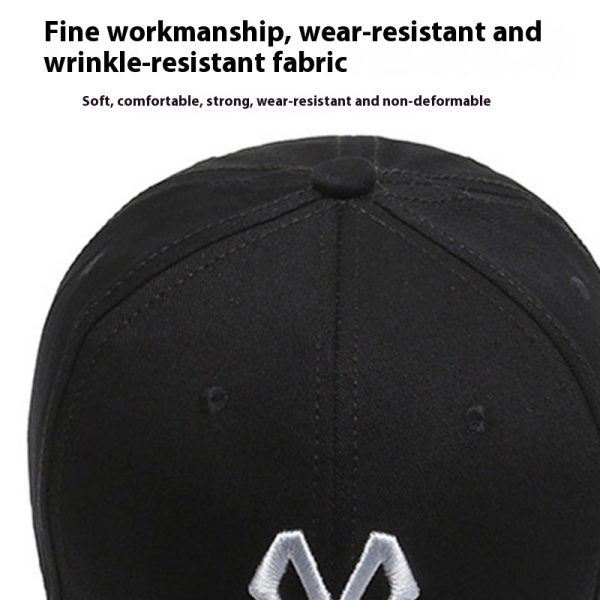 Plus Size Hat Women's Sports Casual Peaked Cap Big Head Circumference - Image 4