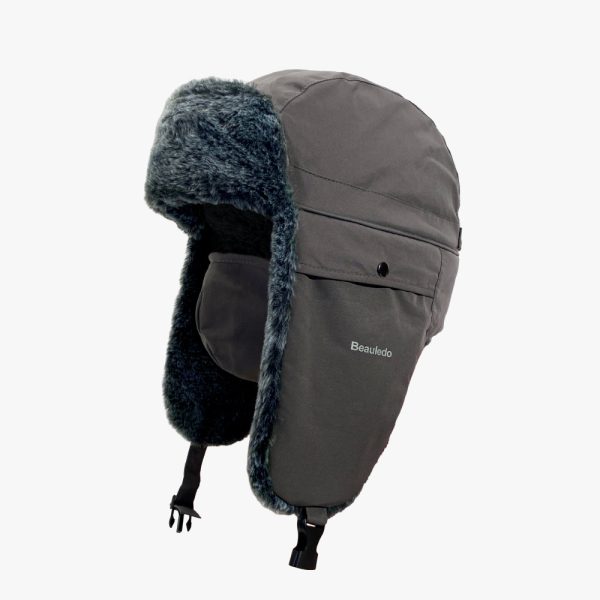 Women's Korean-style Retro Ushanka Fleece-lined Thickened Outdoor Riding - Image 5