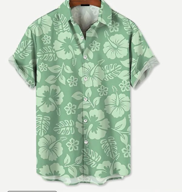 Youth Vacation Casual Beach Style Short Sleeve Men - Image 7
